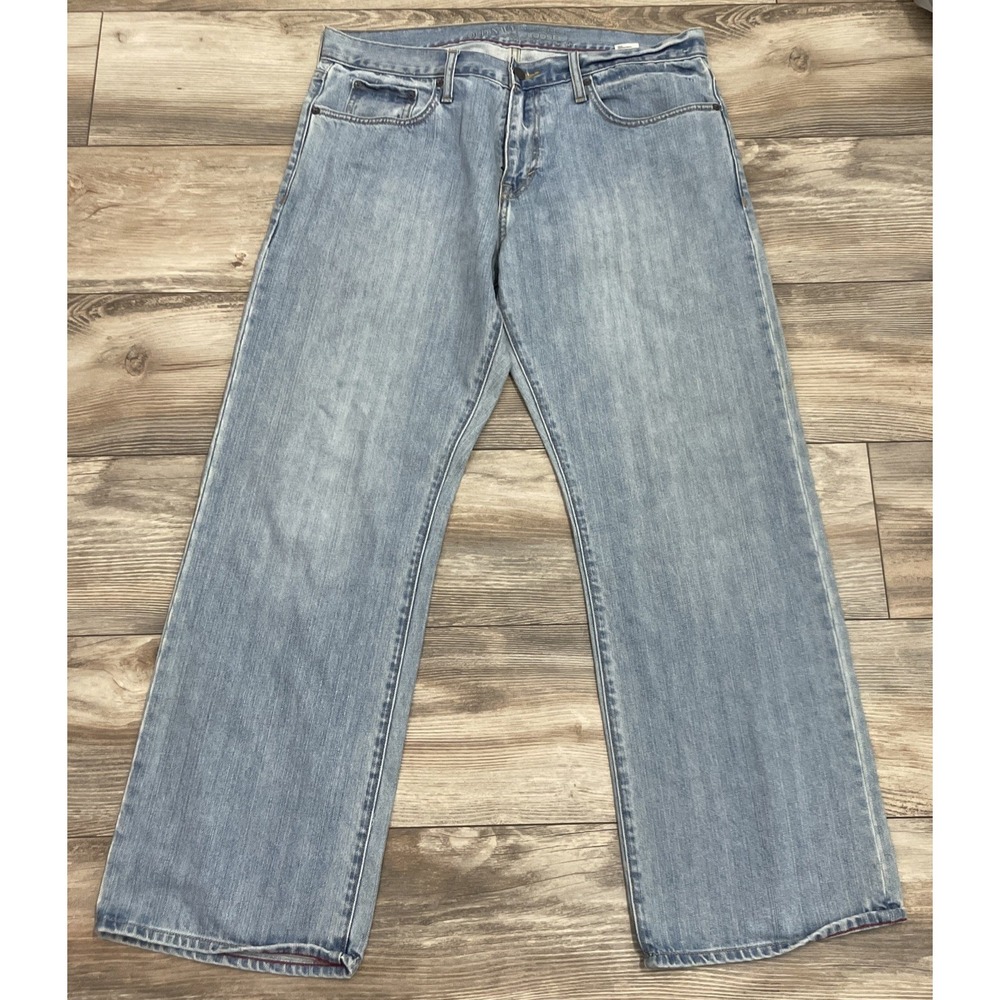 Vintage Old Navy Jeans Mens 34 x 30‎ Blue Baggy Fit Denim Carpenter Loose Y2K